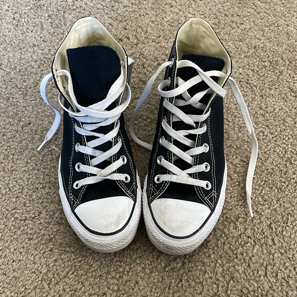 Black Converse High Tops